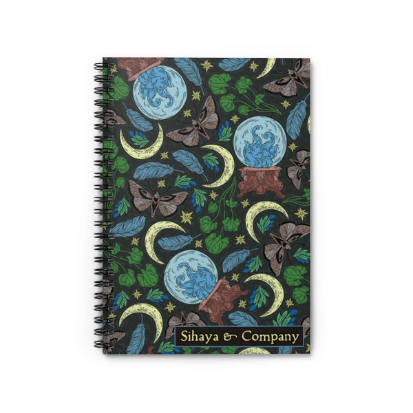TWILIGHT MOTH Spiral Notebook