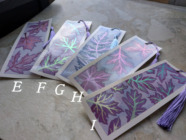 Watercolor Bookmarks