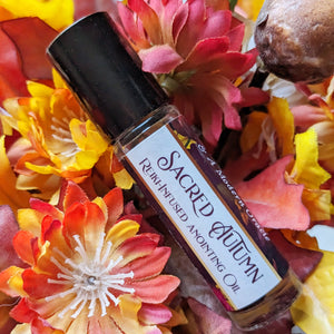 SACRED AUTUMN: Reiki-infused Anointing Oil