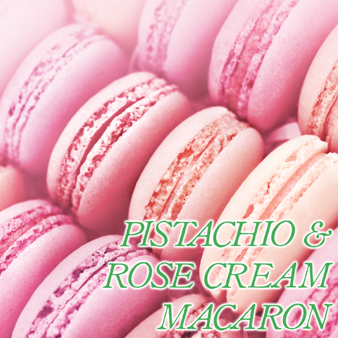Spring Collection: PISTACHIO & ROSE CREAM MACARON