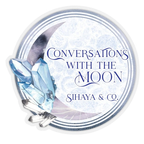 CONVERSATIONS WITH THE MOON Sticker