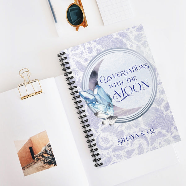 CONVERSATIONS WITH THE MOON Notebook